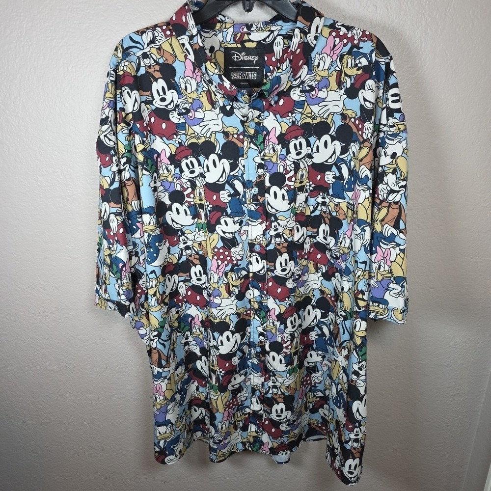 RSVLTS DISNEY 100 LIMITED EDITION GANGS ALL HERE RARE MENS 4XL